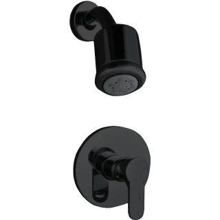 Душевой комплект ALMAes Bartin TVZ-0895 чёрный матовый